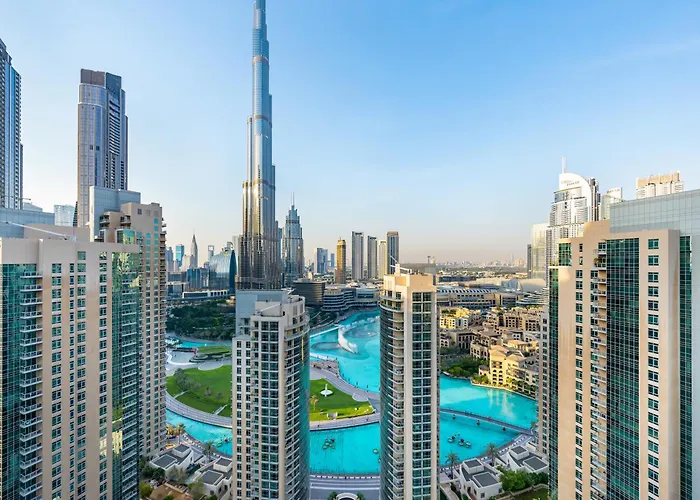 Lavish 2 Bedroom I Burj Khalifa & Fountain Views I Free Gym, Pool, Parking, Wi-Fi And Ps5 I By Skyline Serenity